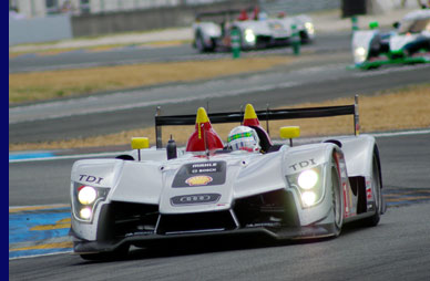 Audi R15 at Le Mans 2009. Photo: Marcus Potts / CMC