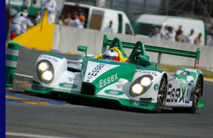 Team Essex Porsche RS Spyder at Le Mans, June 2009. Photo: Marcus Potts / CMC