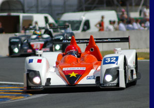 Barazi Epsilon Zytek at Le Mans, June 2009. Photo: Marcus Potts / CMC